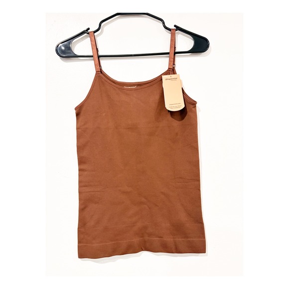 Shapermint Other - Shapermint Essentials All Day Every Day Scoop Neck Cami Brown L/G NWT